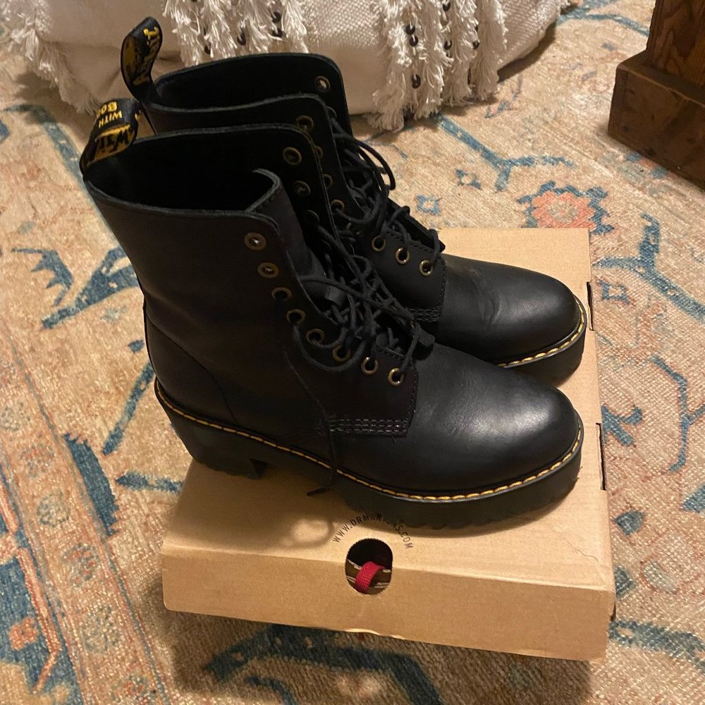 Doc Martin Shriver Hi Fashion Boot - Black